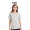 6 Pack Hanes Essential-T Youth Crewneck Short Sleeve T-Shirt for School, Casual & Bulk Everyday Wear